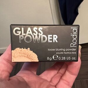New in box Rodial Glass Powder - Loose Blurring Powder in Tan